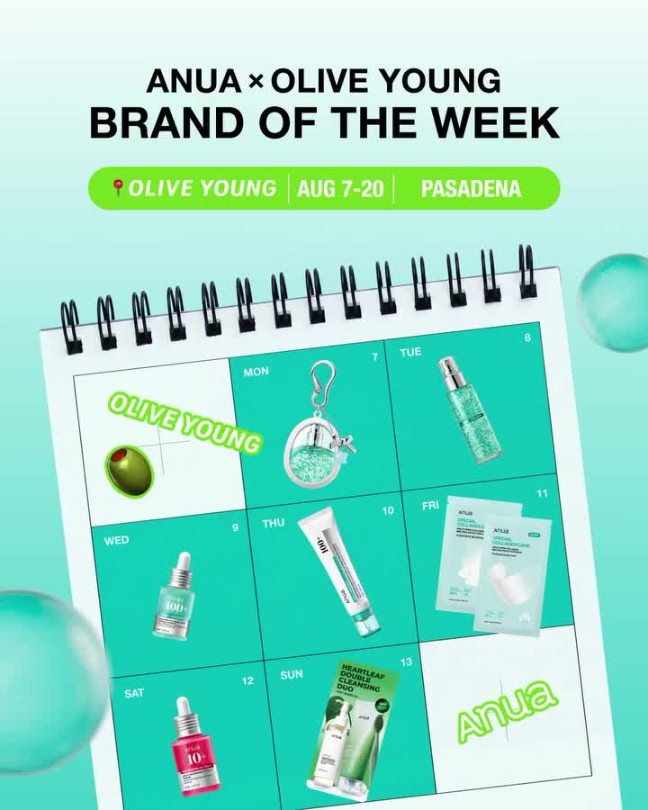 anua_global 品牌动态