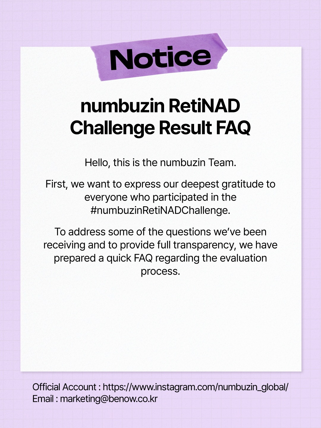 numbuzin_global 品牌动态