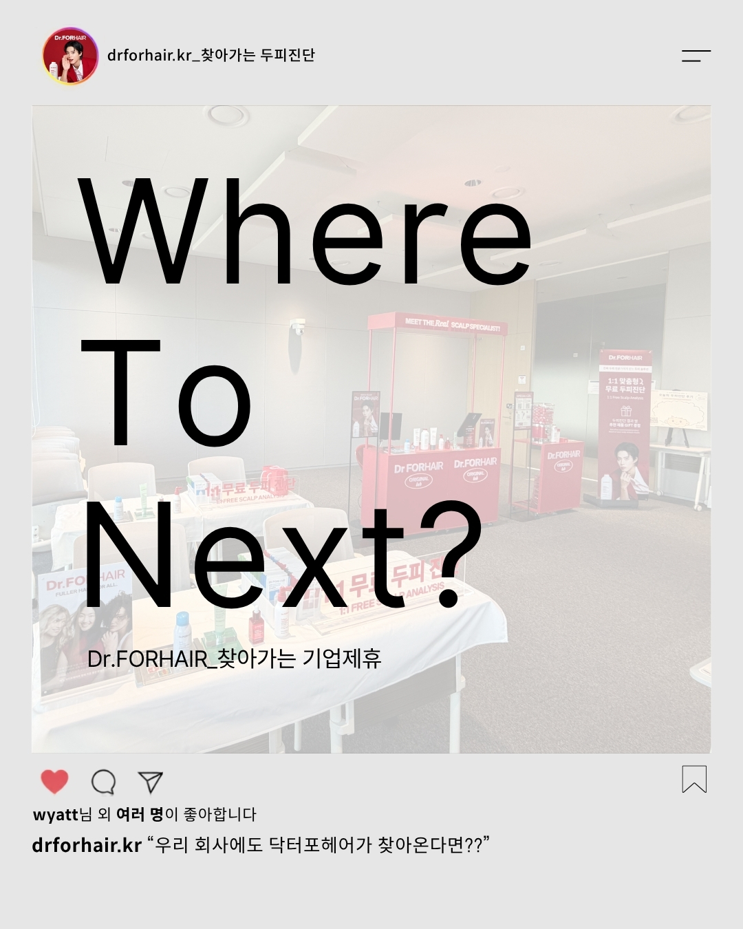 drforhair.kr 品牌动态