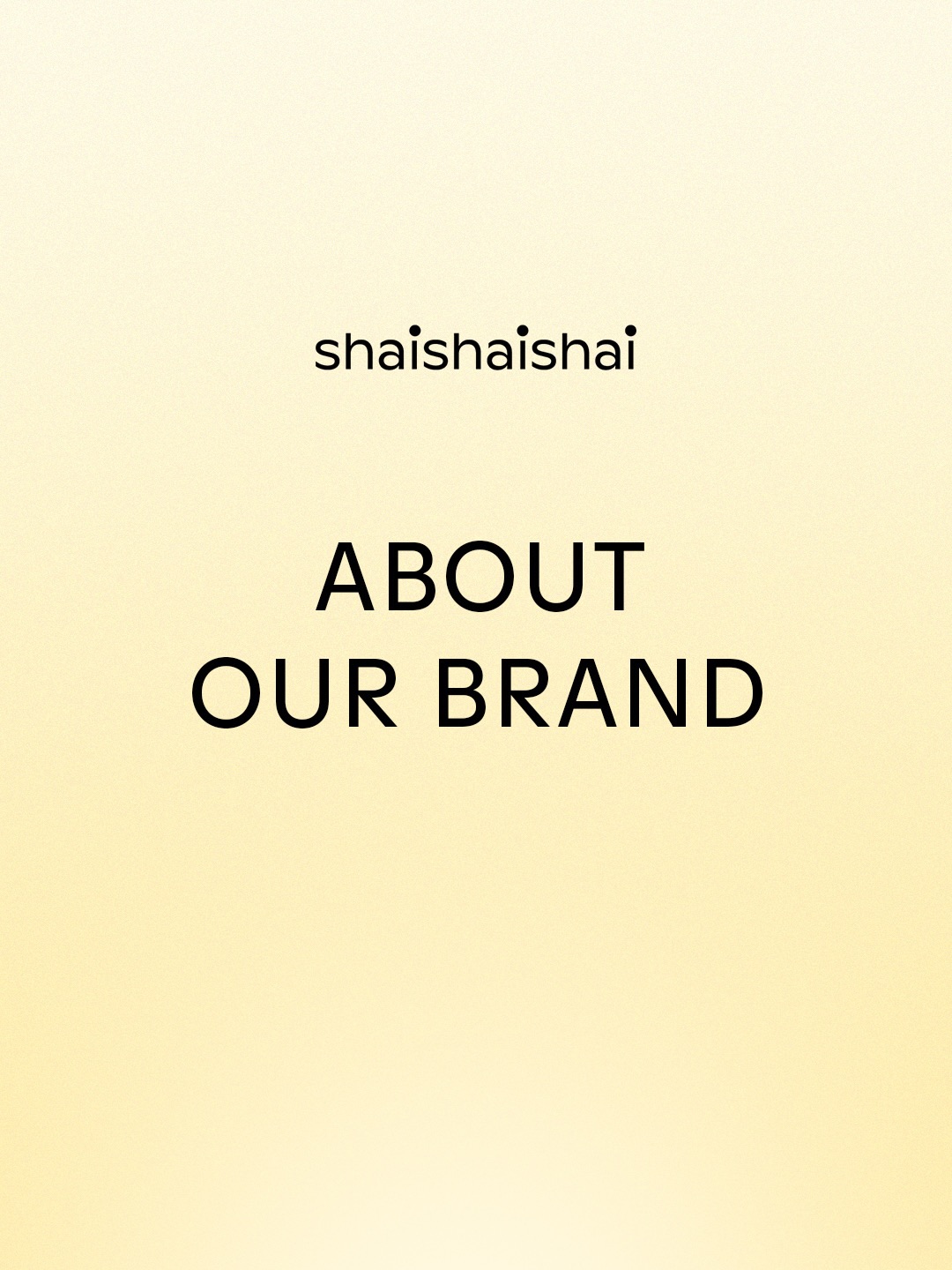 shaishaishai.official 品牌动态
