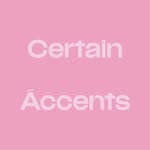 certainaccents Logo