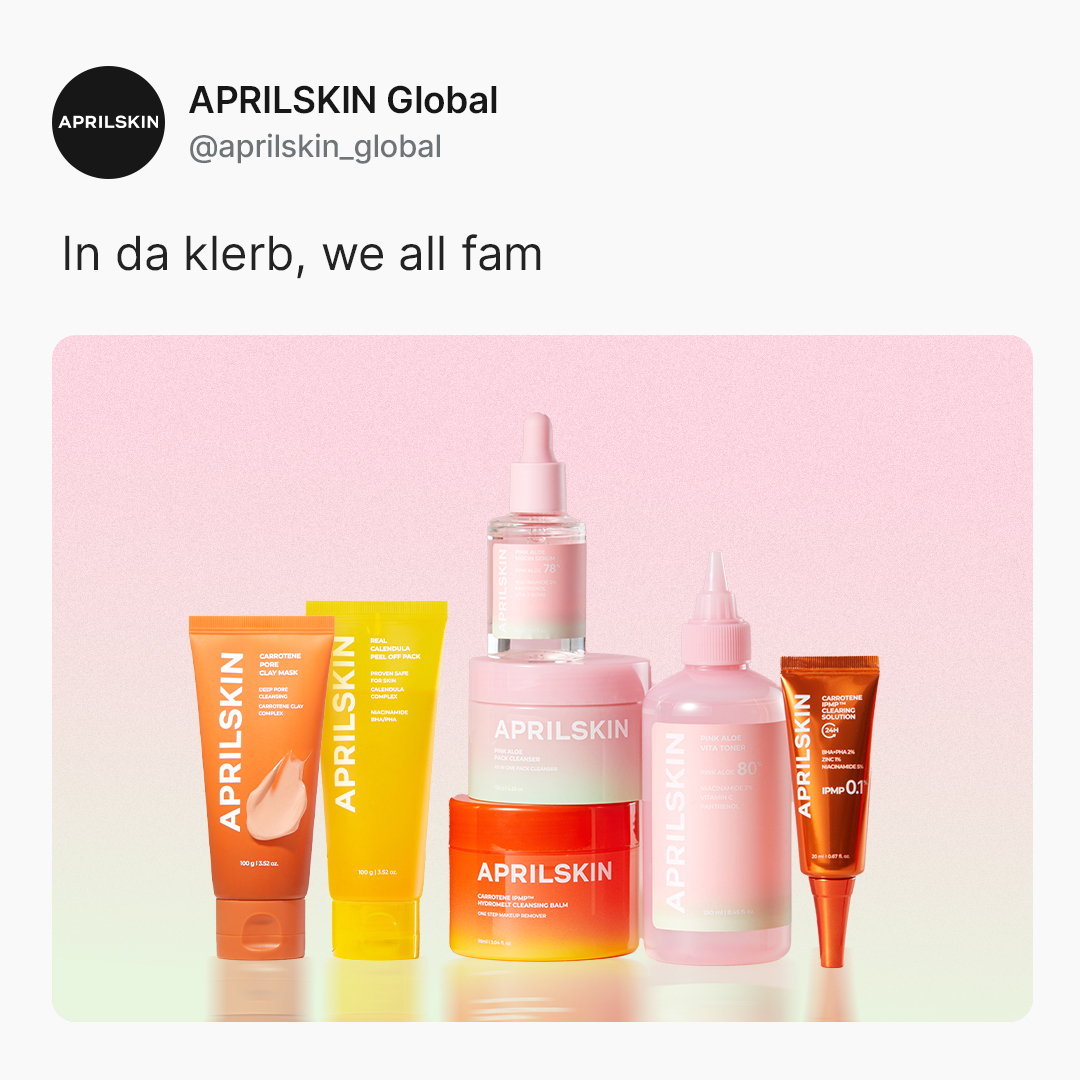 aprilskin_global 品牌动态图片