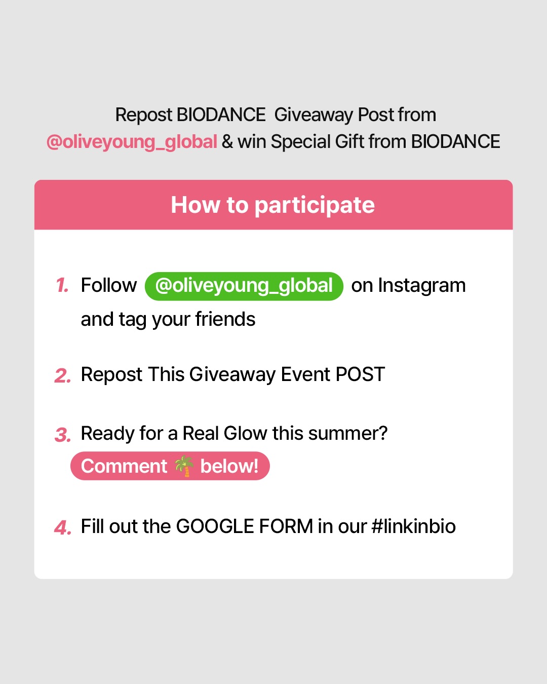 oliveyoung_global 品牌动态图片
