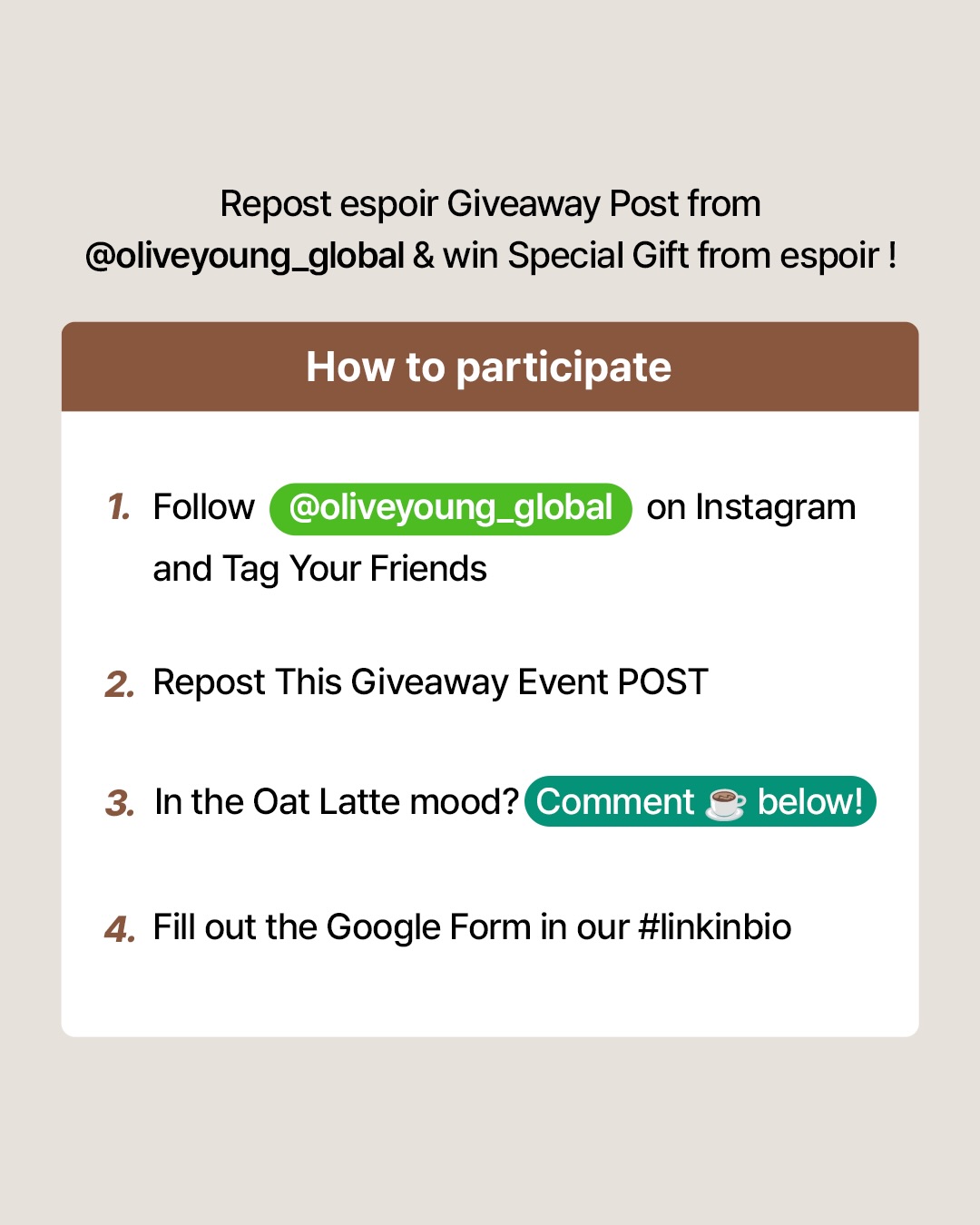 oliveyoung_global 品牌动态图片