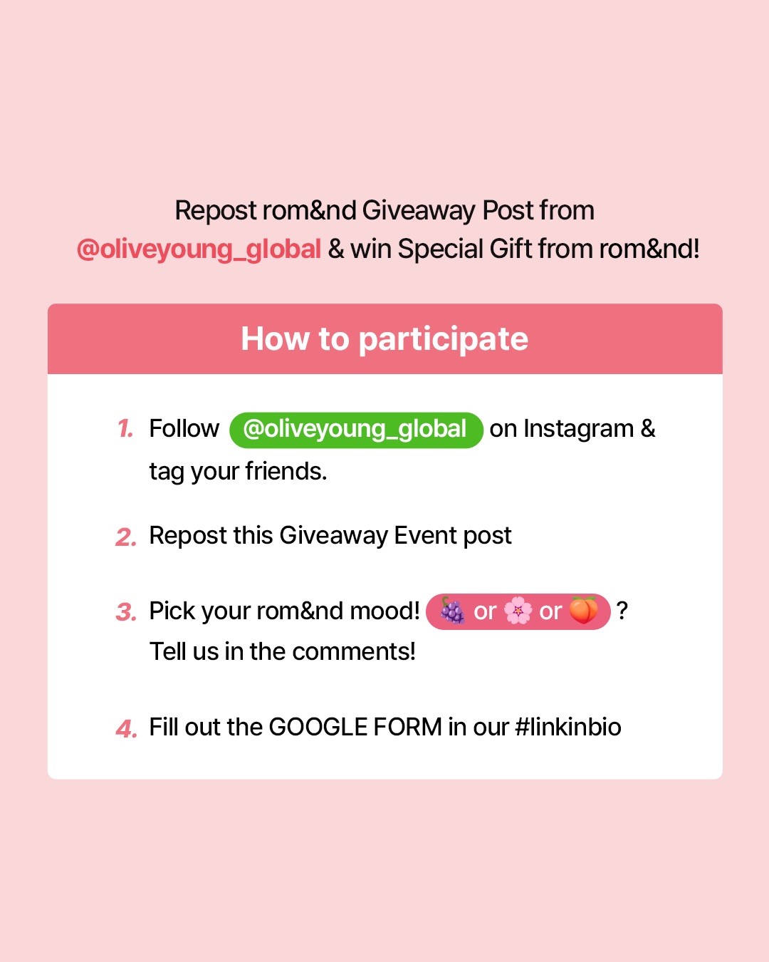 oliveyoung_global 品牌动态图片